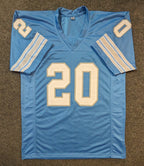 Detroit Lions Billy Sims Autographed Signed Inscribed Jersey Jsa Coa