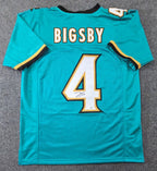 Jacksonville Jaguars Tank Bigsby Autographed Signed Jersey Jsa Coa