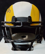Los Angeles Rams Cam Akers Autographed Lunar Mini Helmet Beckett Holo