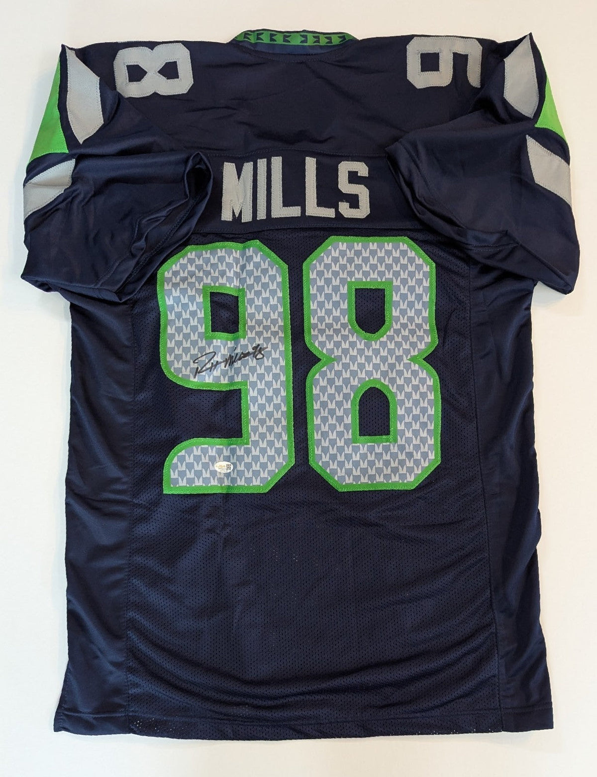 Seattle Seahawks Rylie Mills Autographed Signed Jersey Jsa Coa