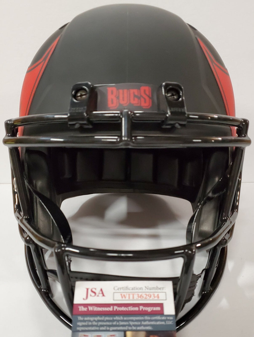 Dexter Jackson Signed Tampa Bay Buccaneers Full Size Eclipse Helmet Jsa Coa