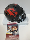 Arizona Cardinals Chase Edmonds Autographed Eclipse Mini Helmet Jsa Coa