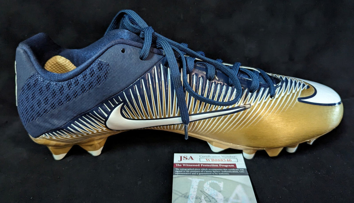 Notre Dame Fighting Irish Rudy Ruettiger Autographed Signed Cleat Jsa Coa