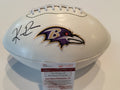 Keenan Reynolds Autographed Signed Baltimore Ravens Logo Football Jsa  Coa