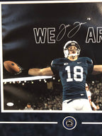Jesse James Framed Signed Penn State 16X20 Photo Jsa Coa
