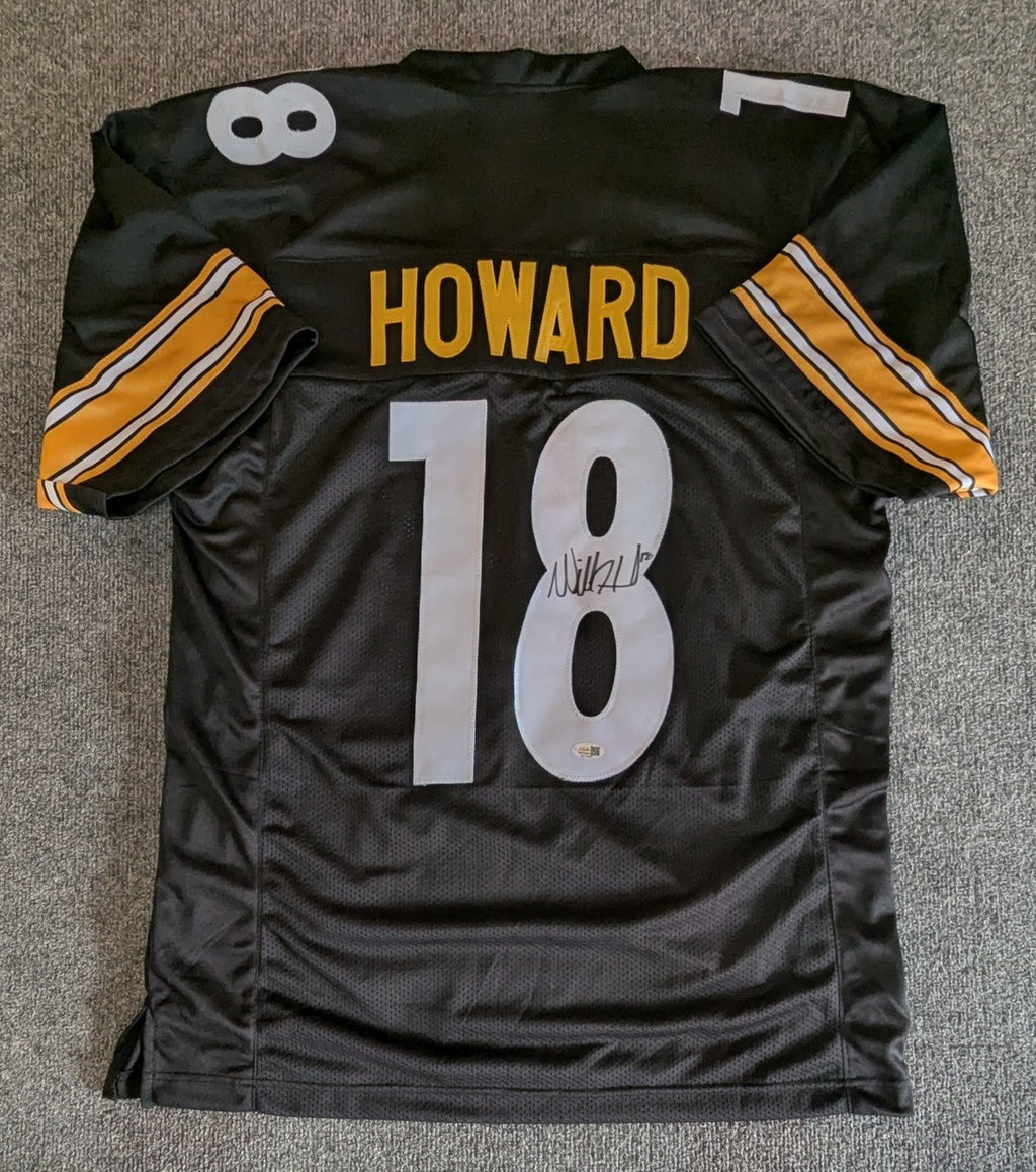 Pittsburgh Steelers Will Howard Autographed Signed Jersey Jsa  Coa