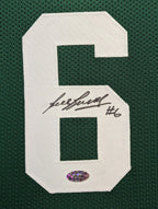 Suede Framed Boston Celtics Bill Russell Autograph Signed Jersey Hollywood Holo