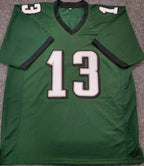 Philadelphia Eagles Travis Fulgham Autographed Inscribed Jersey Jsa Coa