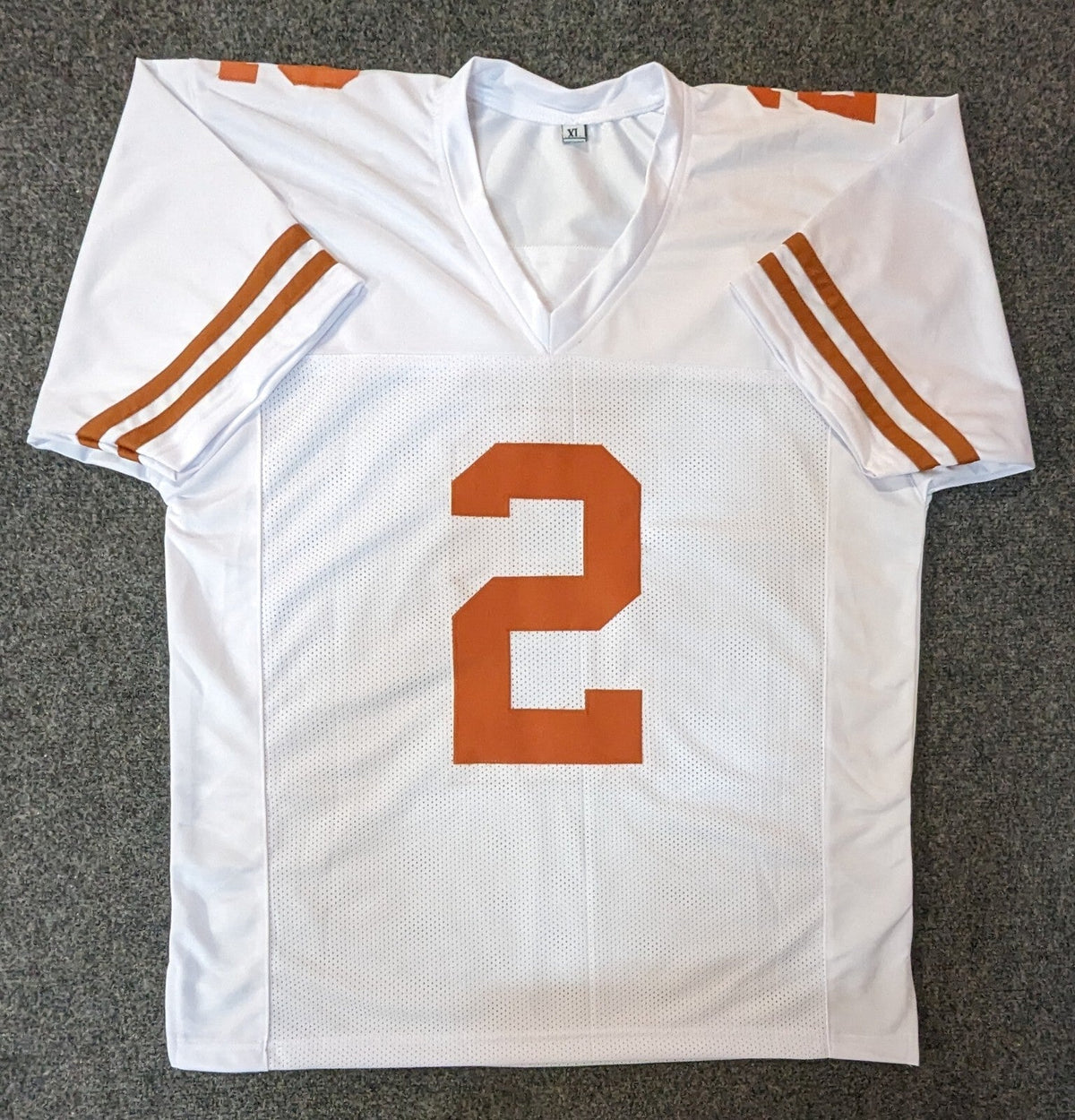Texas Longhorns Roschon Johnson Signed Autographed Jersey Beckett Holo