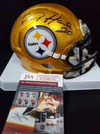Pittsburgh Steelers Cam Sutton Autographed Signed Flash Mini Helmet Jsa Coa