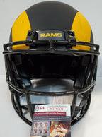 La Rams Jalen Ramsey Autograph Signed Full Size Authentic Eclipse Helmet Jsa Coa