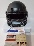 Houston Texans Brevin Jordan Signed Eclipse Mini Helmet Jsa Coa