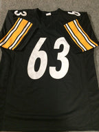 Dermontti Dawson Autographed Signed Insc Pittsburgh Steelers Jersey Jsa  Coa