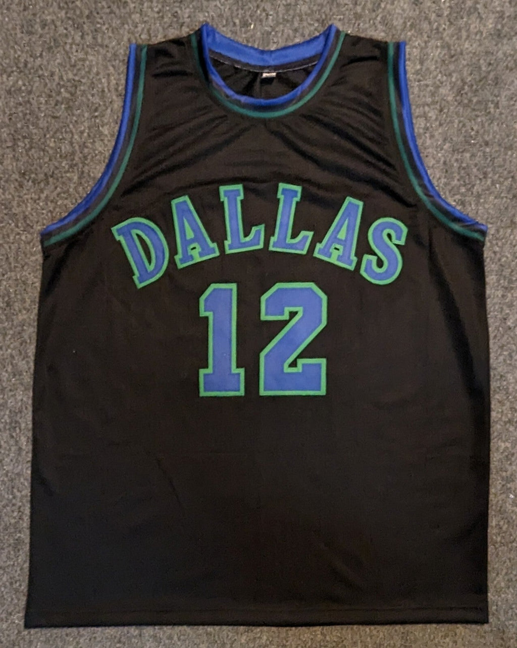Dallas Mavericks Derek Harper Autographed Signed Jersey Jsa Coa