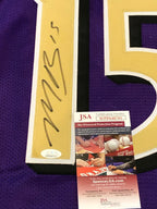Baltimore Ravens Marquise Brown Autographed Signed Jersey Jsa  Coa