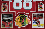 Suede Framed Chicago Blackhawks Patrick Kane Autographed Signed Jersey Fanatics
