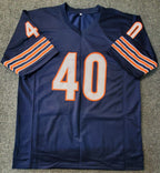 Chicago Bears Gale Sayers Autographed Signed Jersey Psa Coa