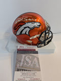 Denver Broncos Patrick Surtain Ii Signed Flash Mini Helmet Jsa Coa