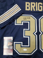 Pitt Panthers Cam Bright Autographed Signed Jersey Jsa Coa