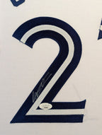 Framed Toronto Blue Jays Vladamir Guerrero Jr Autographed Signed Jersey Jsa Coa