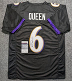 Baltimore Ravens Patrick Queen Autographed Signed Jersey Jsa Coa
