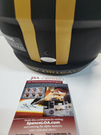 New Orleans Saints Marques Colston Auto Inscribed F/S Eclipse Rep Helmet Jsa Coa