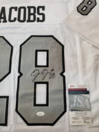 Las Vegas Raiders Josh Jacobs Autographed Signed Jersey Jsa Coa