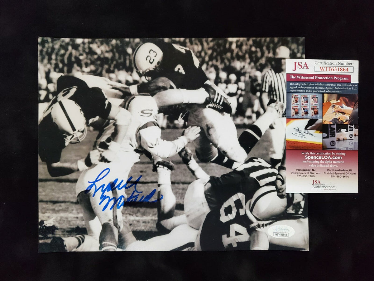 Penn State Lydell Mitchell Autographed Signed 8X10 Photo Jsa Coa