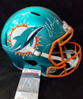 Miami Dolphins Pat Surtain Sam Madison Signed F/S Flash Replica Helmet Jsa Coa
