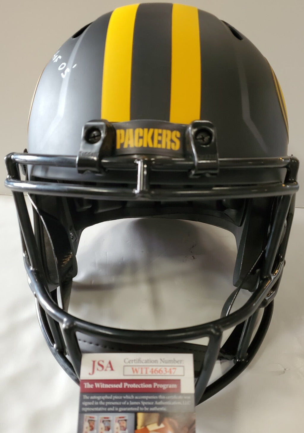 Green Bay Packers Don Majkowski Signed Full Size Eclipse Rep Helmet Jsa Coa