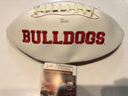 Alec Ogletree Autographed Signed Georgia Bulldogs Logo Football Jsa Coa