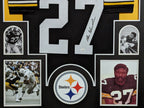 Framed Pittsburgh Steelers Glen Edwards Autographed Jersey Jsa Coa
