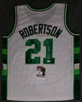Milwaukee Bucks Alvin Robertson Autographed Signed Jersey Jsa Coa