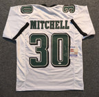 Philadelphia Eagles Quinyon Mitchell Autographed Signed Jersey Jsa Coa