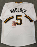 Pittsburgh Pirates Bill Madlock Autographed Signed Jersey Jsa Coa