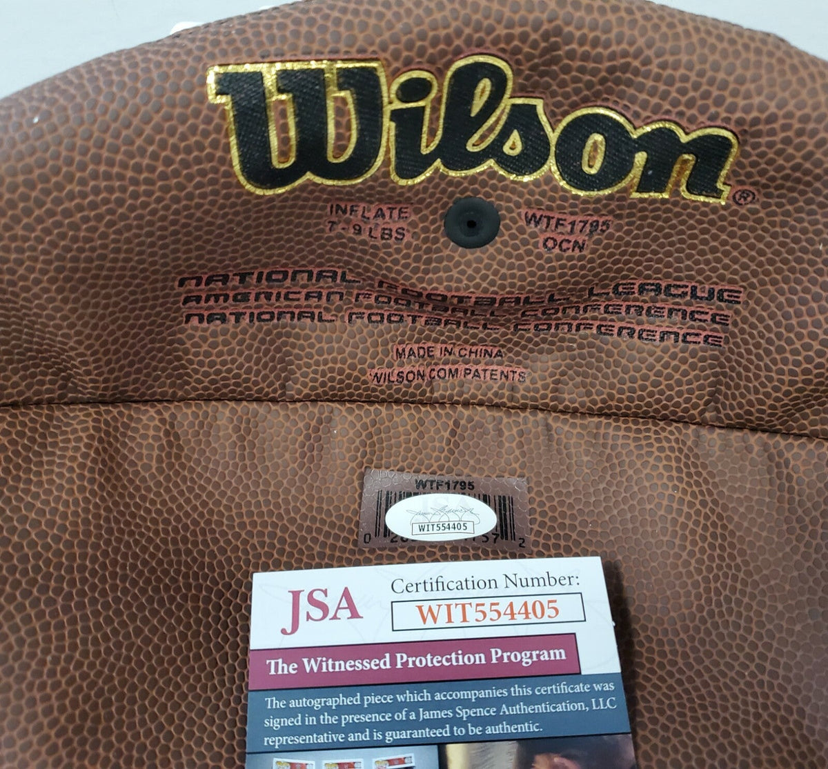 Anquan Boldin Autographed Signed Football Jsa Coa