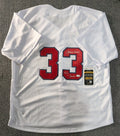 Washington Senators Frank Howard Autographed Inscribed Custom Jersey Jsa Coa