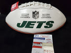 N.Y. Jets Alijah Vera-Tucker Autographed Signed Logo Football Jsa Coa