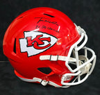 Kansas City Chiefs Trent Mcduffie Autographed Replica Full Size Helmet Bas Coa