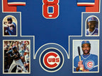 Framed Chicago Cubs Andre Dawson Autographed Signed Jersey Jsa Coa