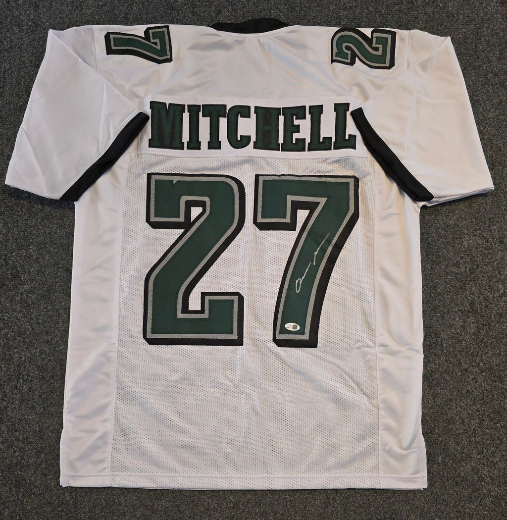 Philadelphia Eagles Quinyon Mitchell Autographed Signed Jersey Jsa Coa