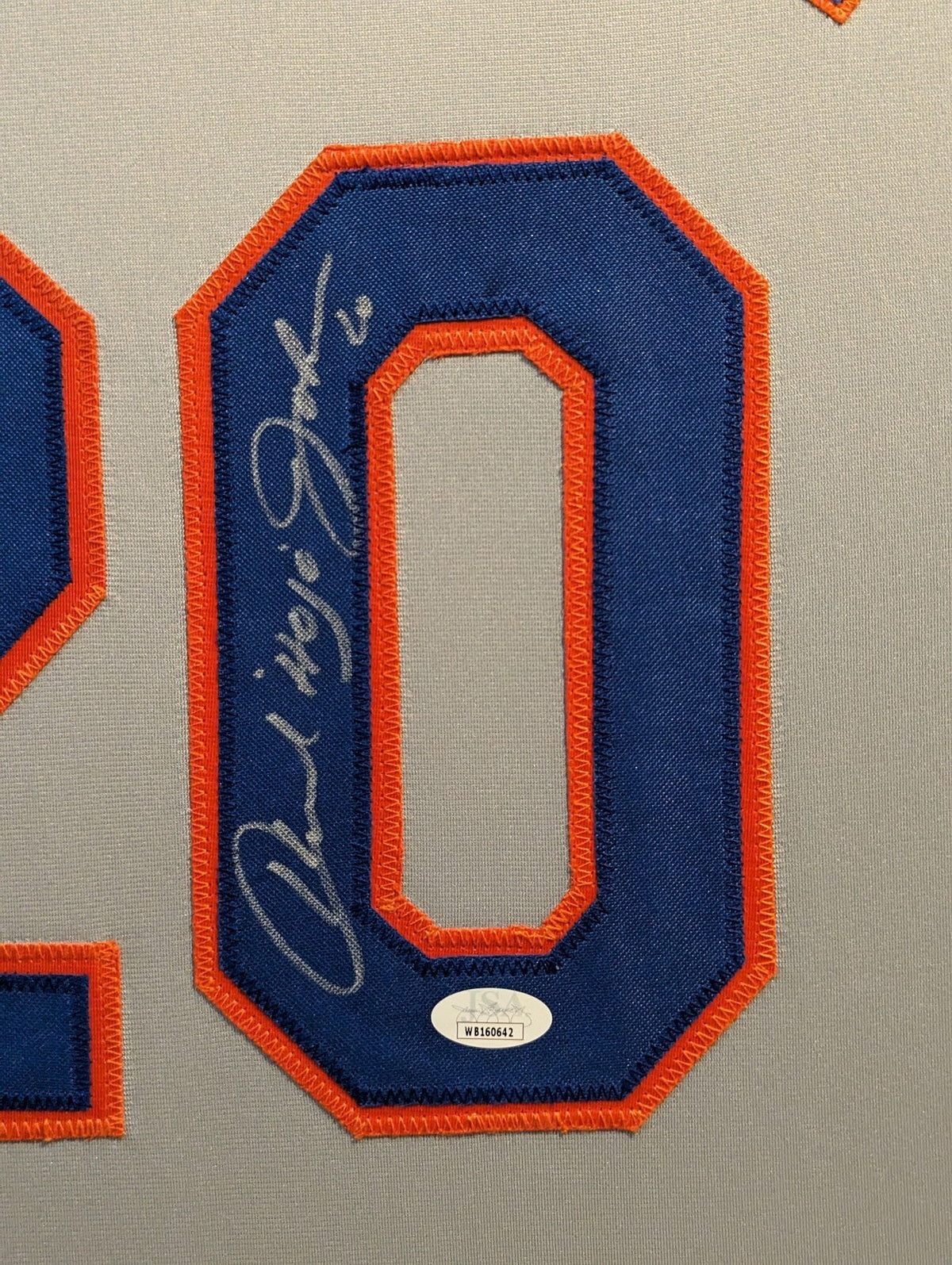 Framed Howard Johnson Autographed Signed N.Y. Mets Jersey Jsa Coa