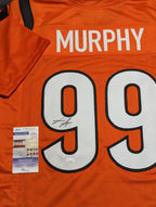 Cincinnati Bengals Myles Murphy Autographed Signed Jersey Jsa Coa
