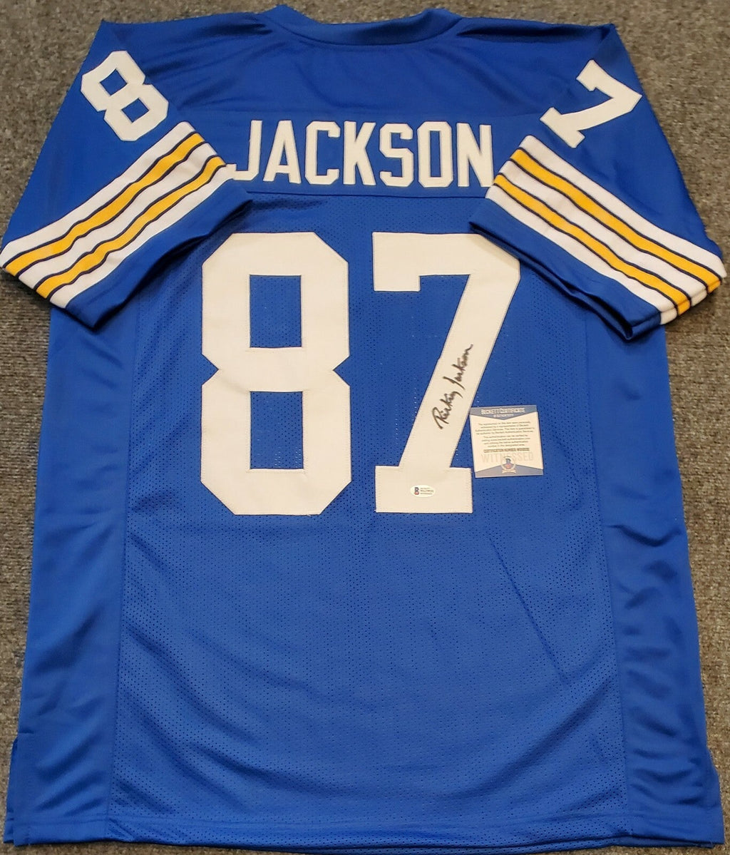 Pitt Panthers Rickey Jackson Autographed Signed Jersey Beckett  Coa