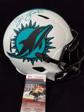 Jason Taylor Signed Miami Dolphins Full Size Lunar Replica Helmet Jsa Coa