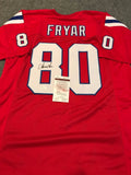 New England Patriots Irving Fryar Autographed Signed Jersey Jsa  Coa