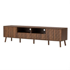 TV Stand With Drawers - Walnut