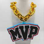 MVP & Champion EVA Fan Support Necklace – 30 Inch Game Day Sports Fan Gift