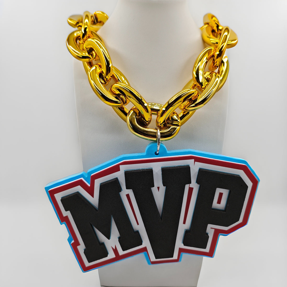 MVP & Champion EVA Fan Support Necklace – 30 Inch Game Day Sports Fan Gift