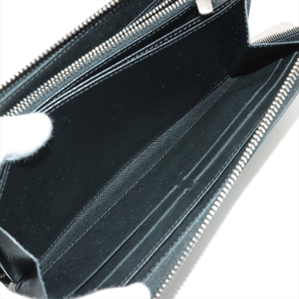 Louis Vuitton Epi Zippy Wallet Round-Zip-Wallet // Black